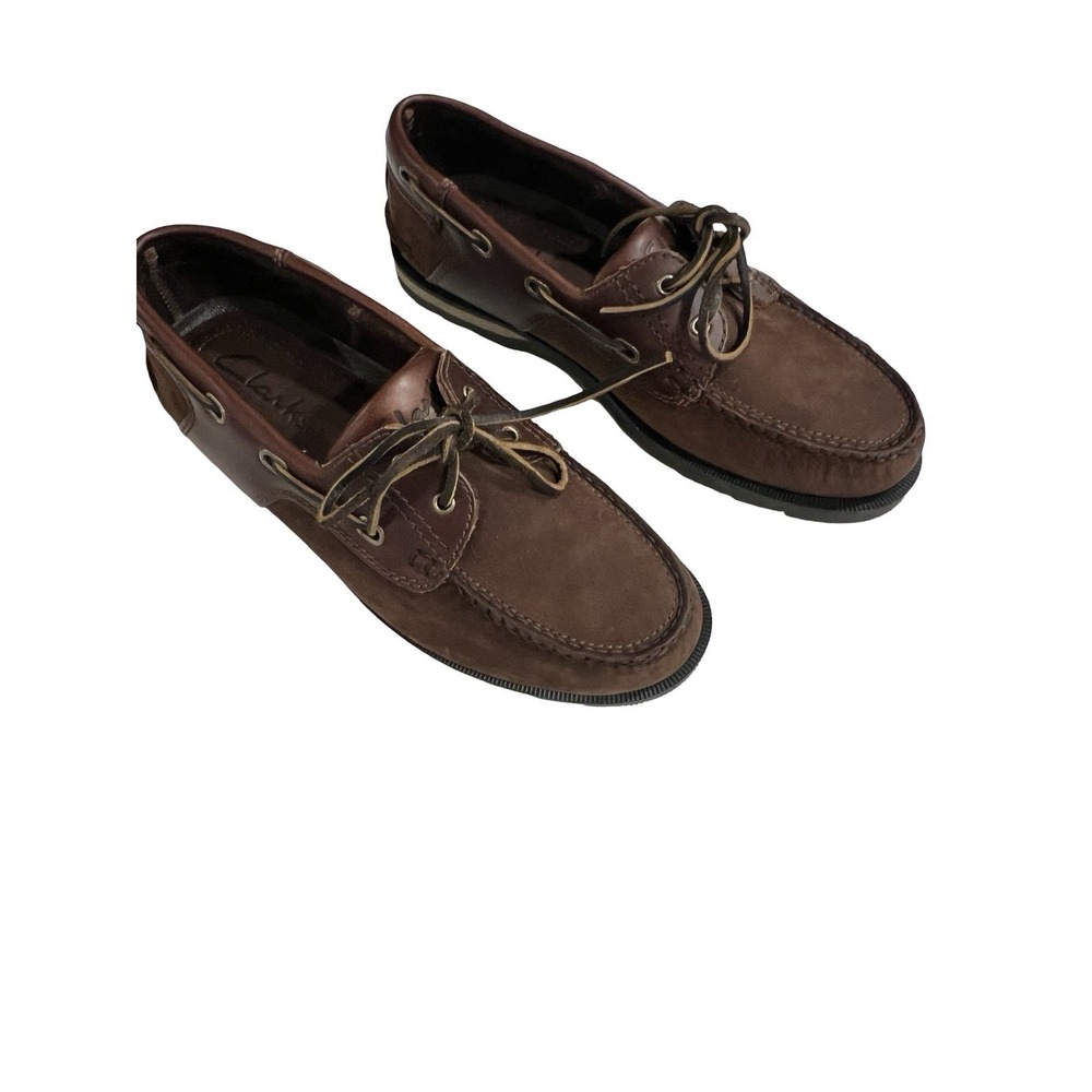 Clarks 30104 Men's Lace Up Leather Dress Shoes 11‎ M Brown